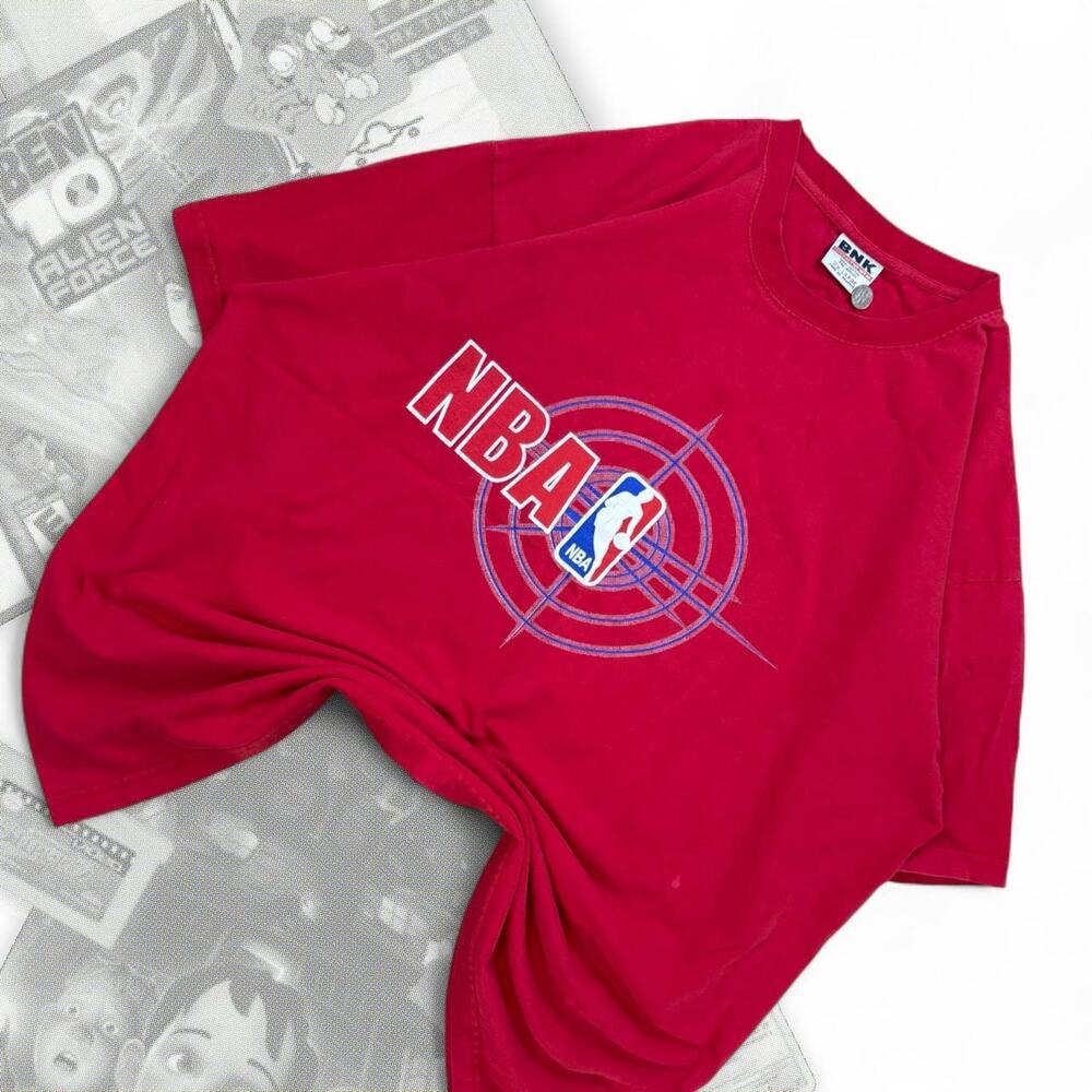 Red vintage NBA Basketball Graphic Tee